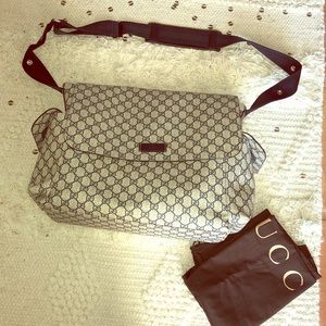 Authentic GUCCI Diaper Bag